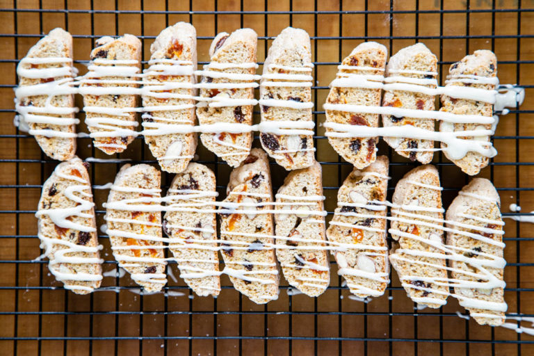 Drambuie Glazed Biscotti Helen's Fuss Free Flavours