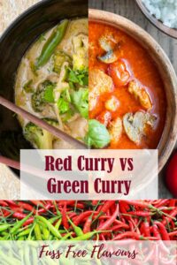 Red Curry vs Green Curry - Helen's Fuss Free Flavours