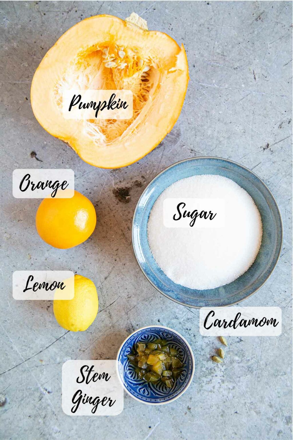 Pumpkin and Ginger Jam Helen's Fuss Free Flavours