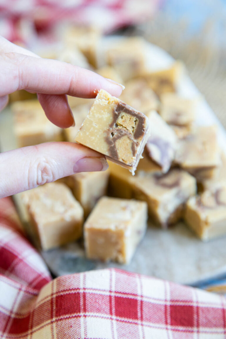 Easy peanut butter fudge Helen's Fuss Free Flavours