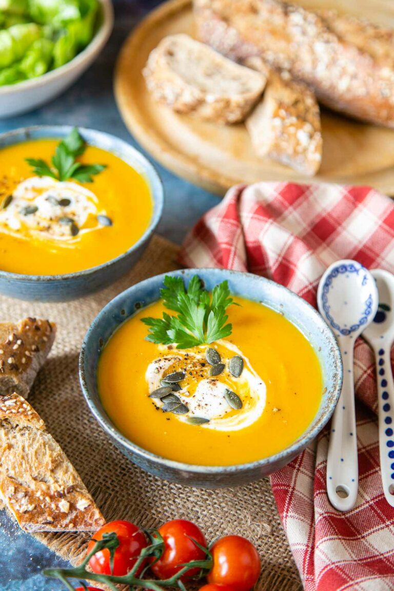 Sweet Potato and Carrot Soup Helen's Fuss Free Flavours