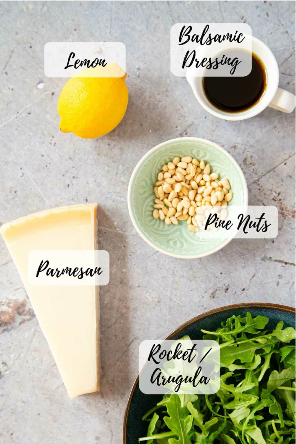 Rocket Salad Recipe (Arugula and Parmesan Salad) - Helen's Fuss Free ...