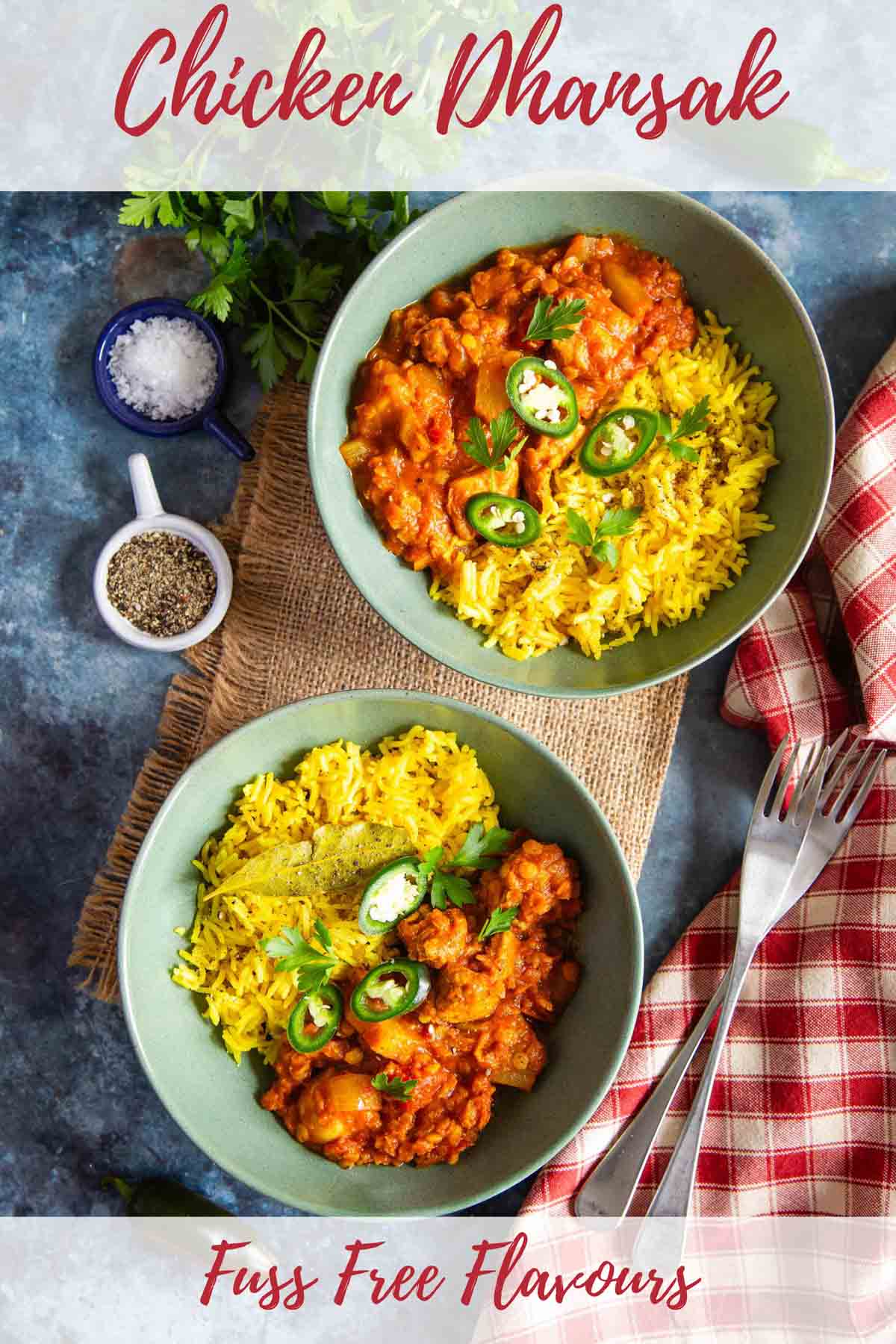 Easy Chicken Dhansak Recipe Helen's Fuss Free Flavours