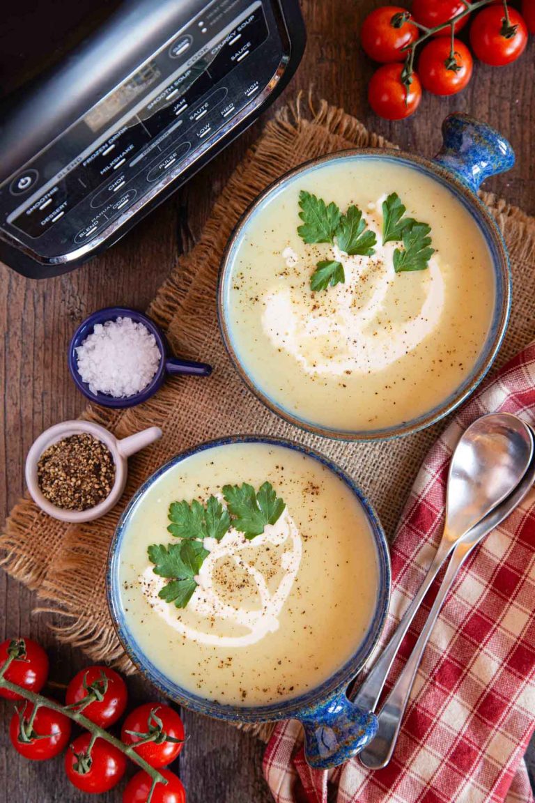 Leek & Potato Soup in a Soup Maker - Helen's Fuss Free Flavours