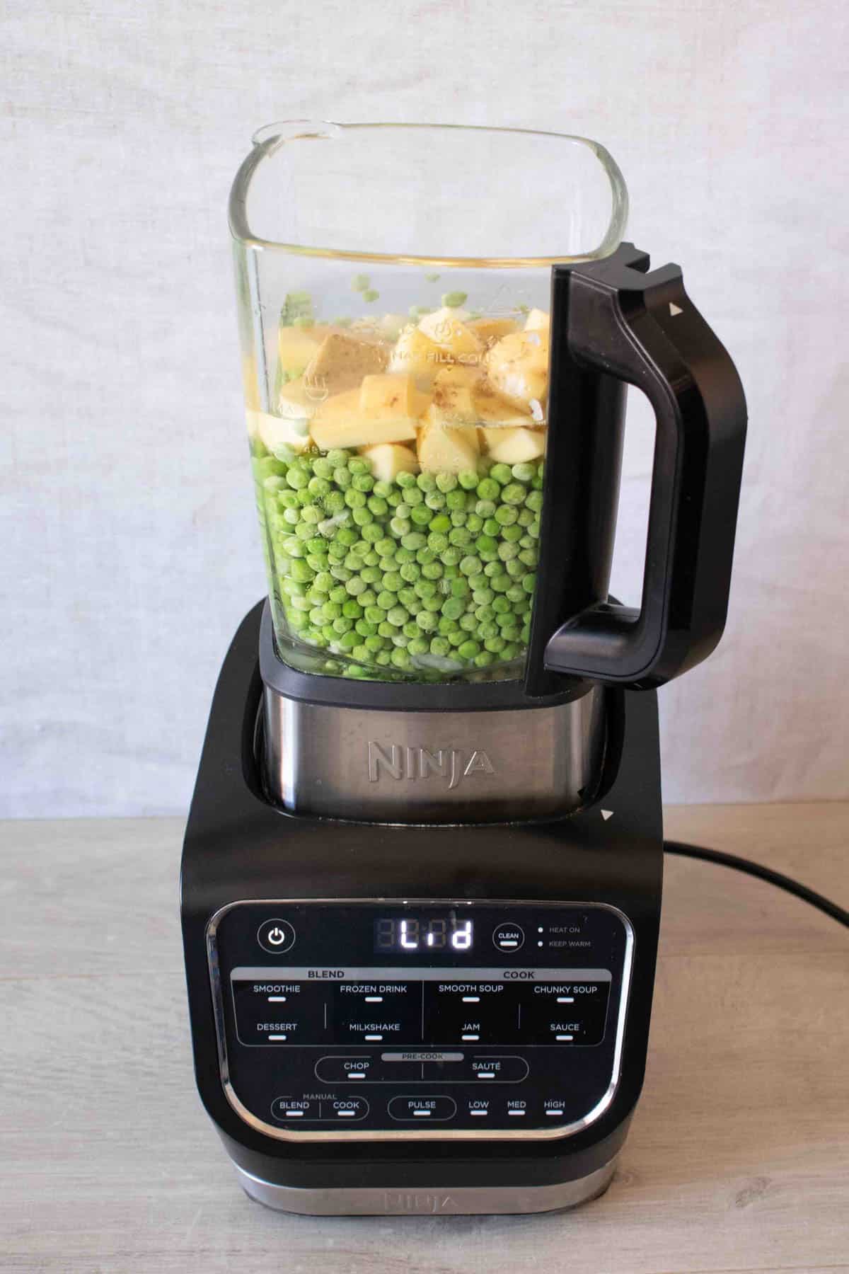 all the ingredients have been added to the machine