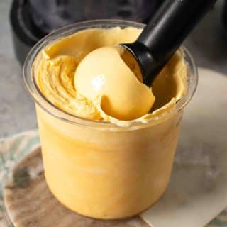 Ninja Creami Passion Fruit Frozen Yoghurt