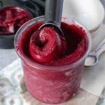 Ninja Creami Blackcurrant Sorbet