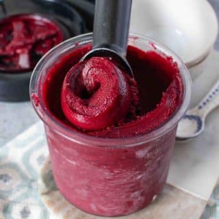 Ninja Creami Blackcurrant Sorbet