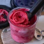 Ninja Creami Blackberry & Apple Sorbet